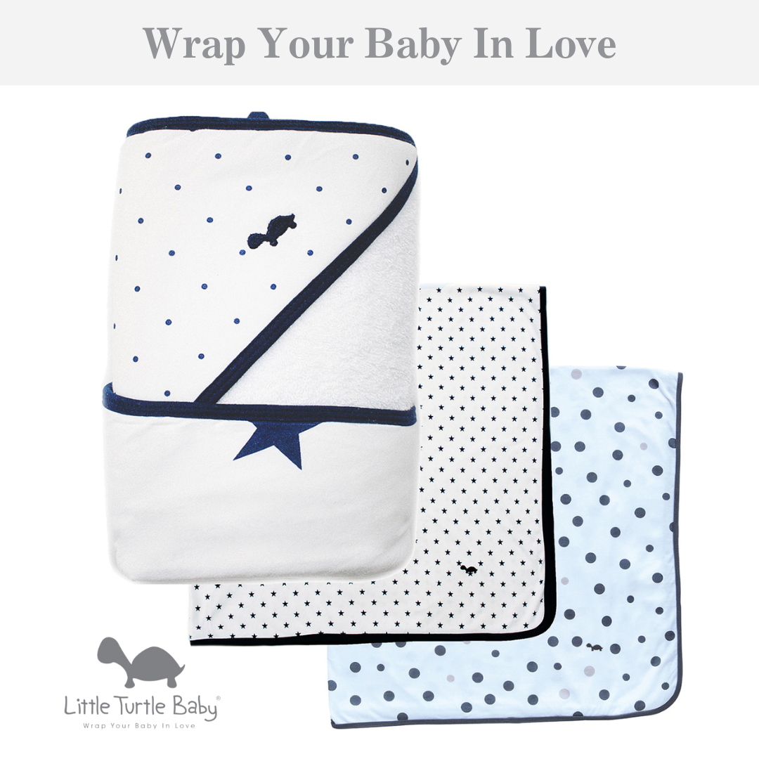 Combo #2 - Hooded Towel & Wraps