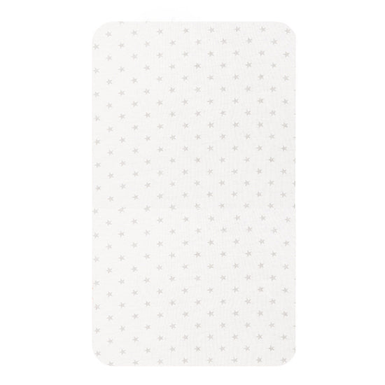 Little Turtle Baby Change Mat Covers add that finishing touch to your baby's nursery.  This size of fitted sheet - 80x50x12cm - is not only perfect for covering your changing pad, but also fits many of the smaller sized bassinets, 100% Jersey Cotton