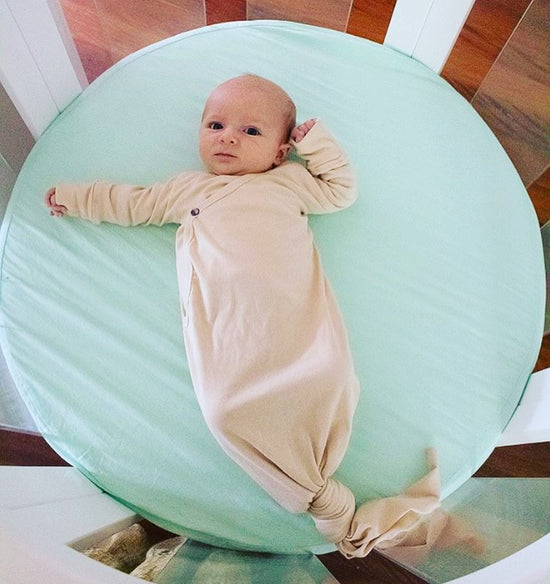Little Turtle Baby, 100% cotton, circular shape bassinet sheet, soft on babies` skin, high qualityLittle Turtle Baby, 100% cotton, circular shape bassinet sheet, soft on babies` skin, high quality, 70cm diameter