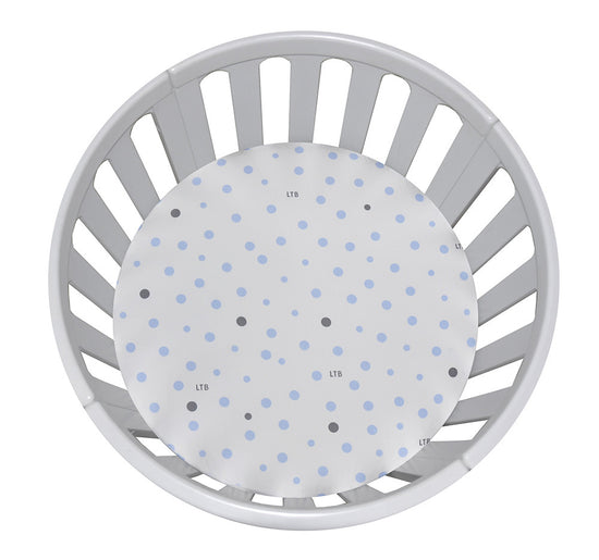 Little Turtle Baby, 100% cotton, circular shape bassinet sheet, soft on babies` skin, high qualityLittle Turtle Baby, 100% cotton, circular shape bassinet sheet, soft on babies` skin, high quality, 70cm diameter