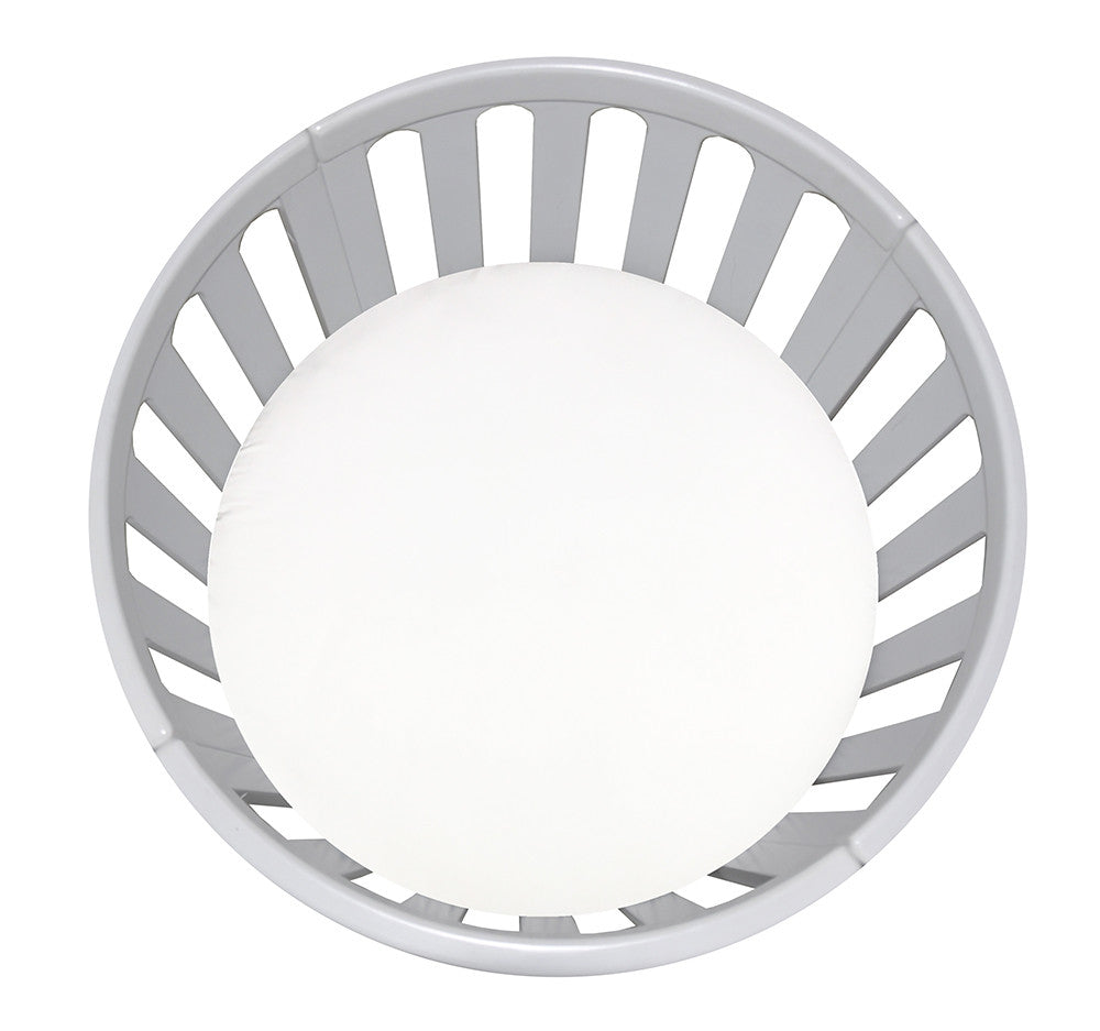 Little Turtle Baby, 100%  cotton, large size bassinet sheet, circular shape, soft on babies` skin, high quality