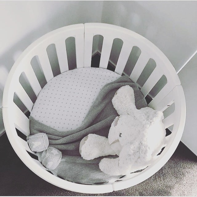 Little Turtle Baby, 100% cotton, large size bassinet sheet, circular shape, soft on babies` skin, high quality