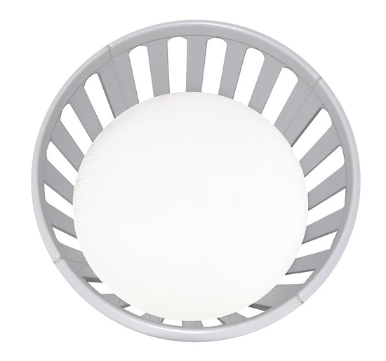 Little Turtle Baby, 100%  cotton, large size bassinet sheet, circular shape, soft on babies` skin, high quality