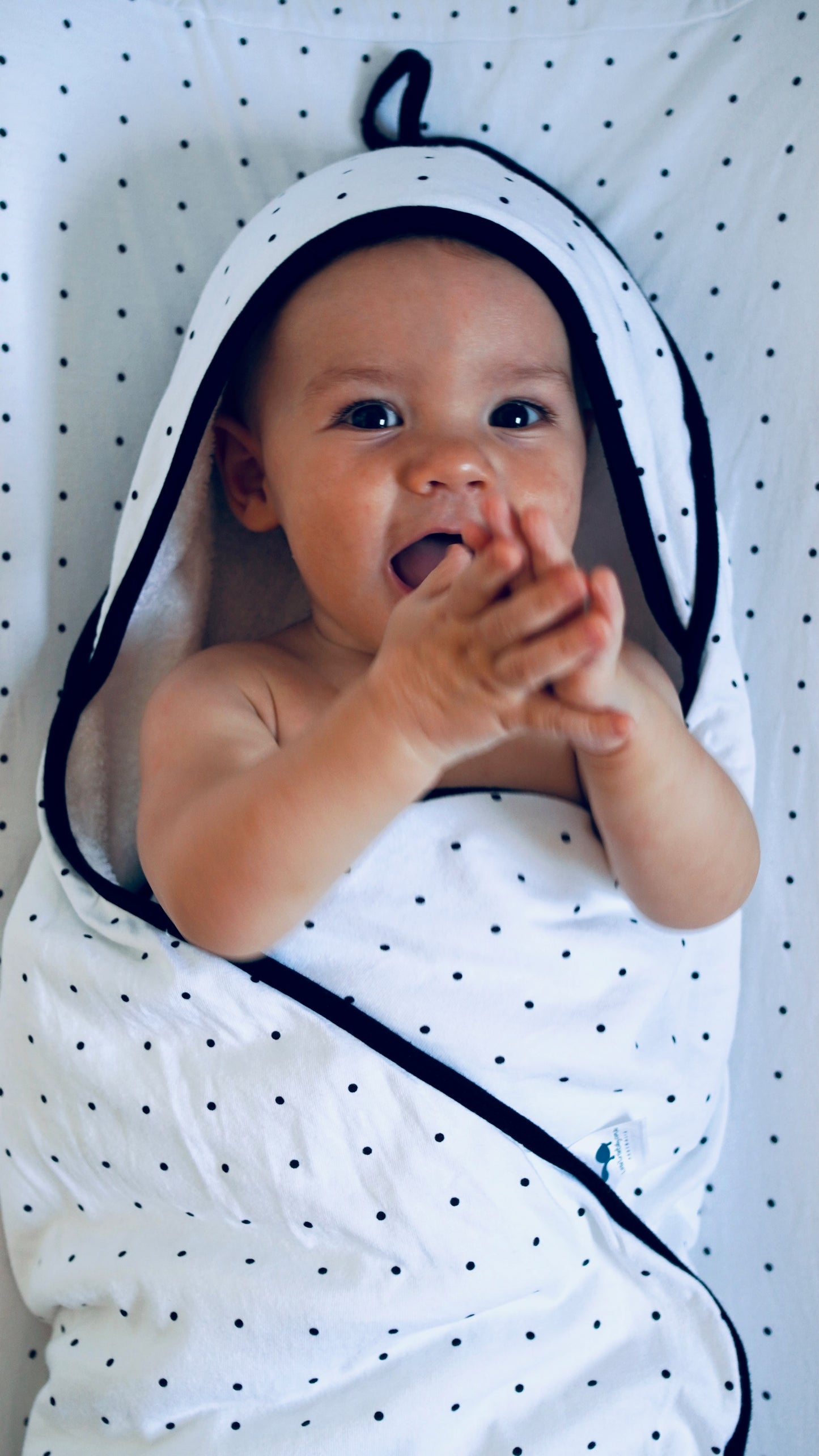 Little Turtle Baby, Hooded Towel, Soft on babies` skin, 100% Cotton Terry towelling and Cotton Jersey Towelling lined hood for extra comfort and absorbency, Traditional square style; size – 80cm x 80cm