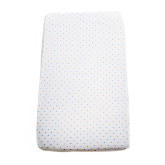 Little Turtle Baby, 100% jersey cotton, large size bassinet sheet, rectangle shape, soft on babies` skin