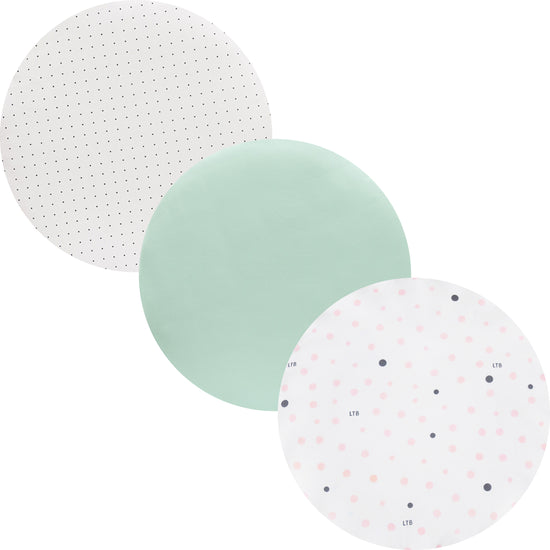 Little Turtle Baby, 100% cotton, circular shape bassinet sheet, soft on babies` skin, high qualityLittle Turtle Baby, 100% cotton, circular shape bassinet sheet, soft on babies` skin, high quality, 70cm diameter