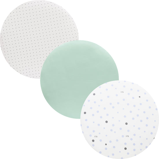 Little Turtle Baby, 100% cotton, circular shape bassinet sheet, soft on babies` skin, high qualityLittle Turtle Baby, 100% cotton, circular shape bassinet sheet, soft on babies` skin, high quality, 70cm diameter