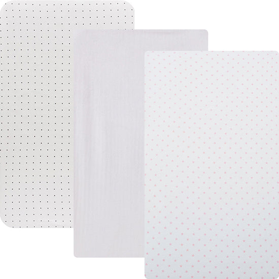 Little Turtle Baby, 100% jersey cotton, large size bassinet sheet, rectangle shape, soft on babies` skin, great quality, save with the pack