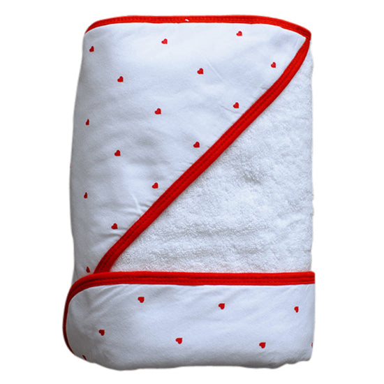 Little Turtle Baby, Hooded Towel, Soft on babies` skin, 100% Cotton Terry towelling and Cotton Jersey Towelling lined hood for extra comfort and absorbency, Traditional square style; size – 80cm x 80cm