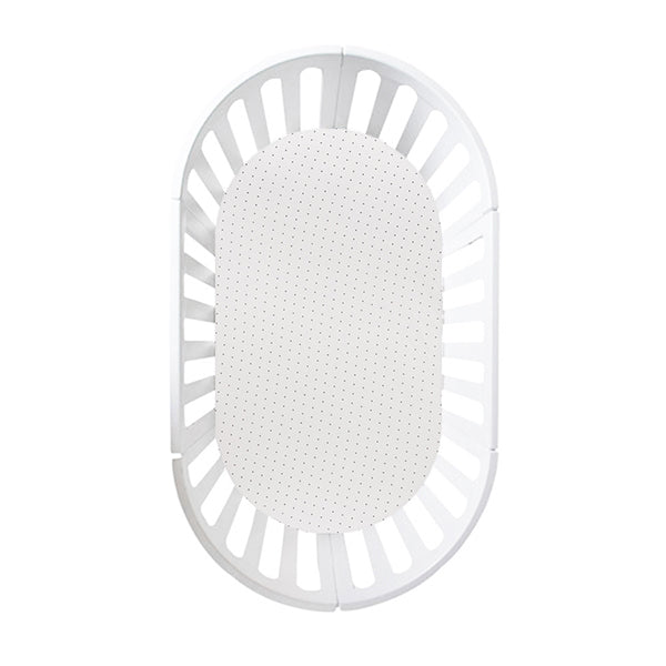 Little Turtle Baby, Oval Cot Fitted Sheet, 100% Jersey Cotton, Generously sized, Size: 125cm x 70cm x 25cm, Soft on babies` delicate skin, high quality material