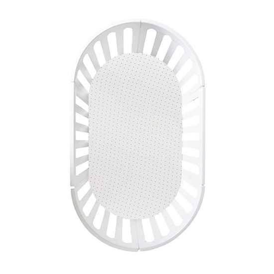 Little Turtle Baby, Oval Cot Fitted Sheet, 100% Jersey Cotton, Generously sized, Size: 125cm x 70cm x 25cm, Soft on babies` delicate skin, high quality material